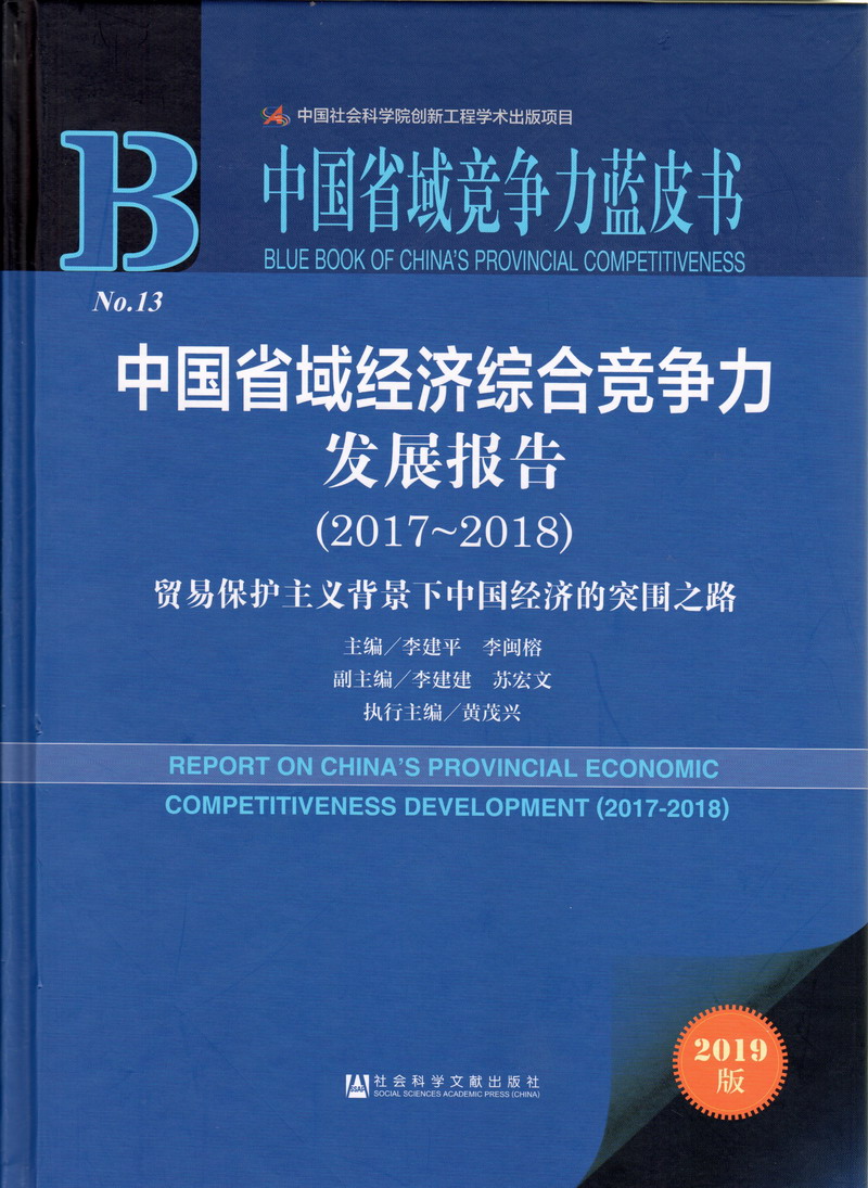 肉棒插逼视频中国省域经济综合竞争力发展报告（2017-2018）